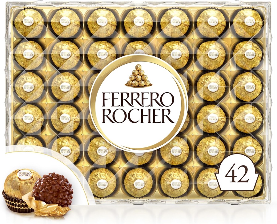 Ferrero Rocher 42-piece chocolate gift box
