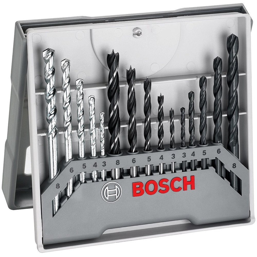 BOSCH Mixed Drill Bit Set product packaging