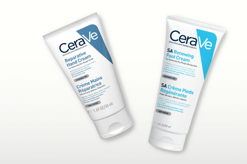 CERAVE Hand & Foot Care Duo product packaging