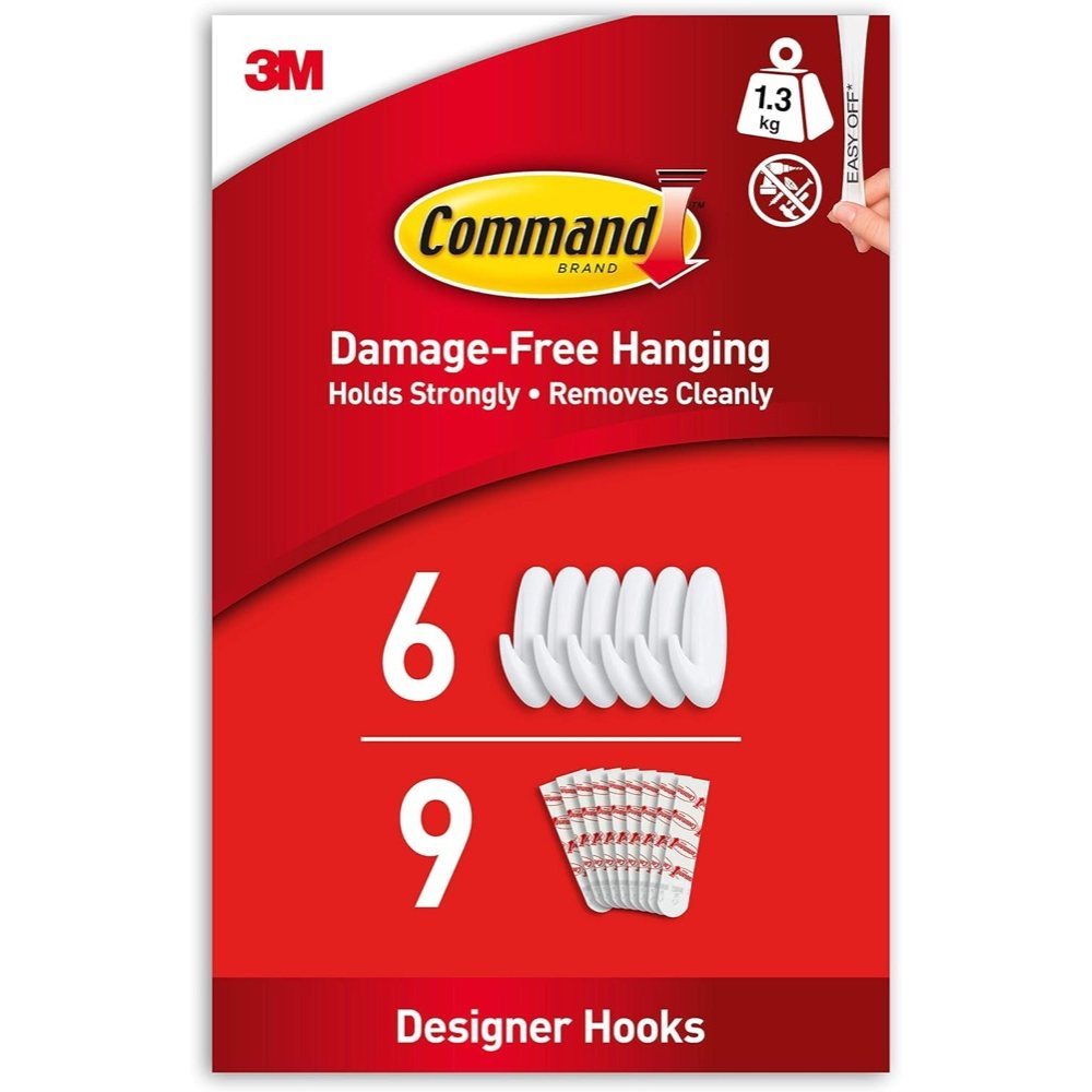 COMMAND Medium Designer Hooks product packaging