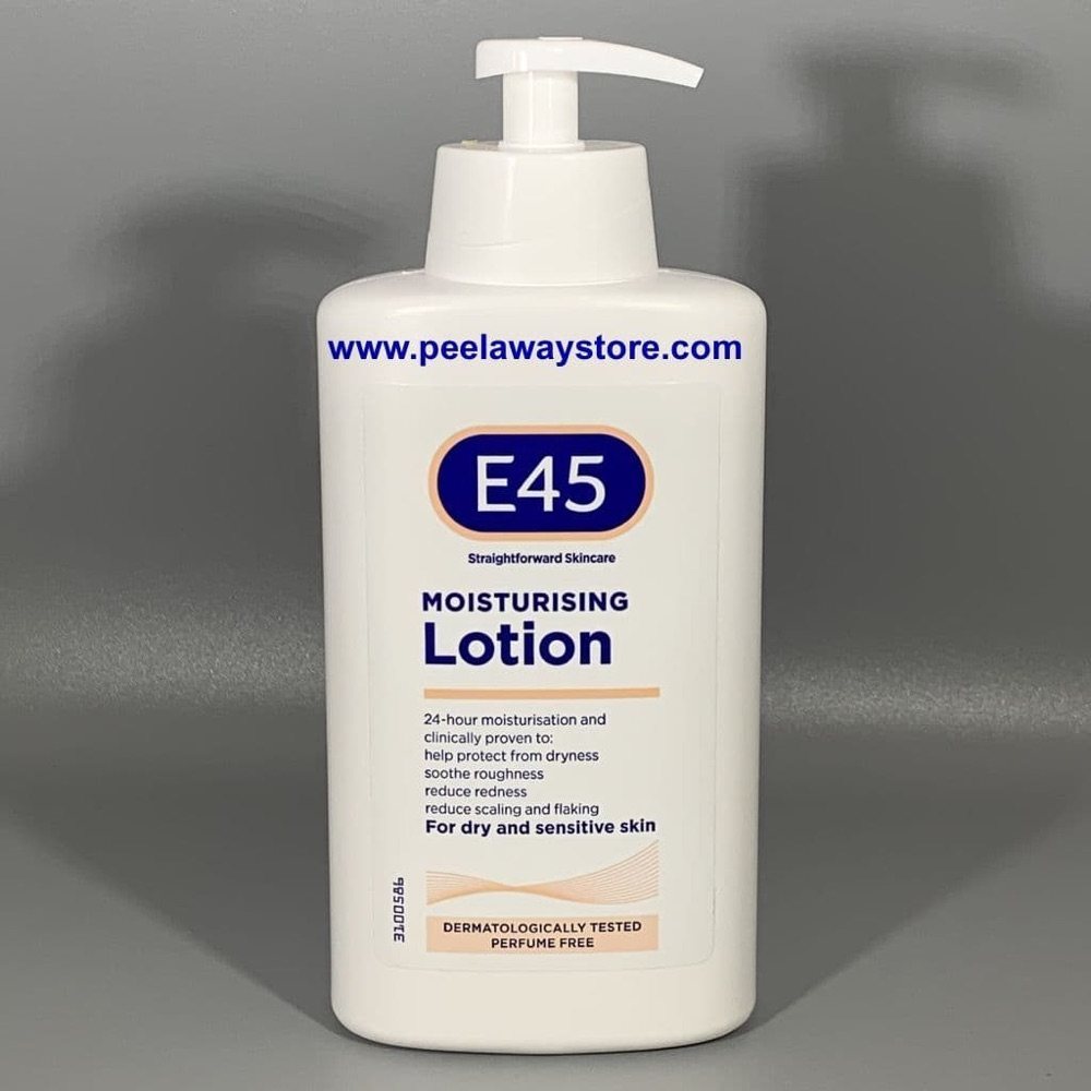 E45 Moisturising Lotion product packaging