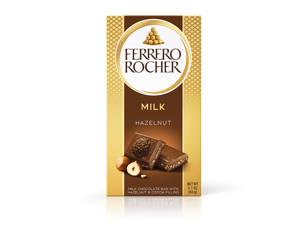 FERRERO ROCHER Chocolate Bars product packaging