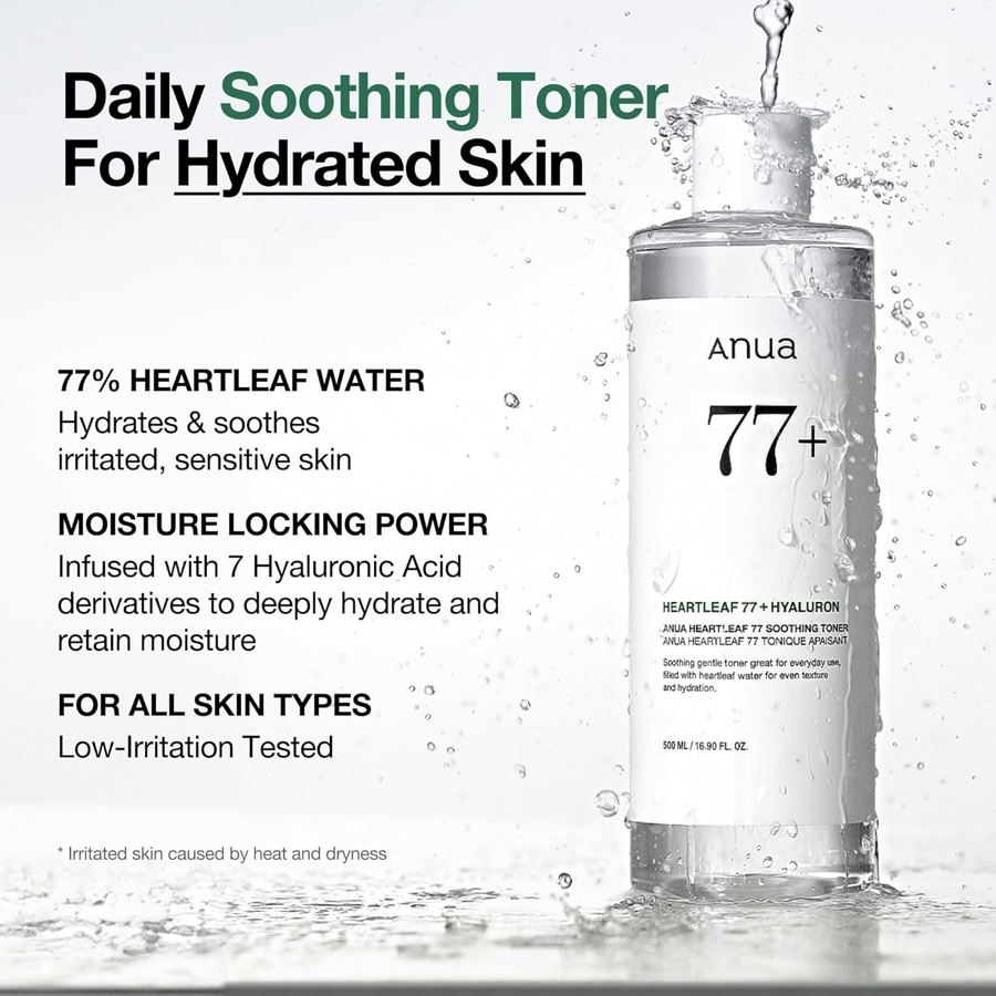 ANUA Heartleaf 77 Soothing Toner additional product photograph 3