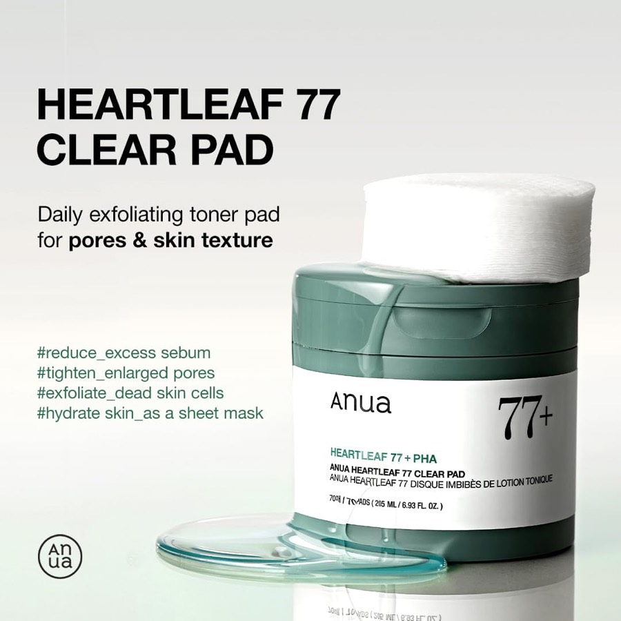 ANUA Heartleaf 77 Toner Pads additional product photograph 2