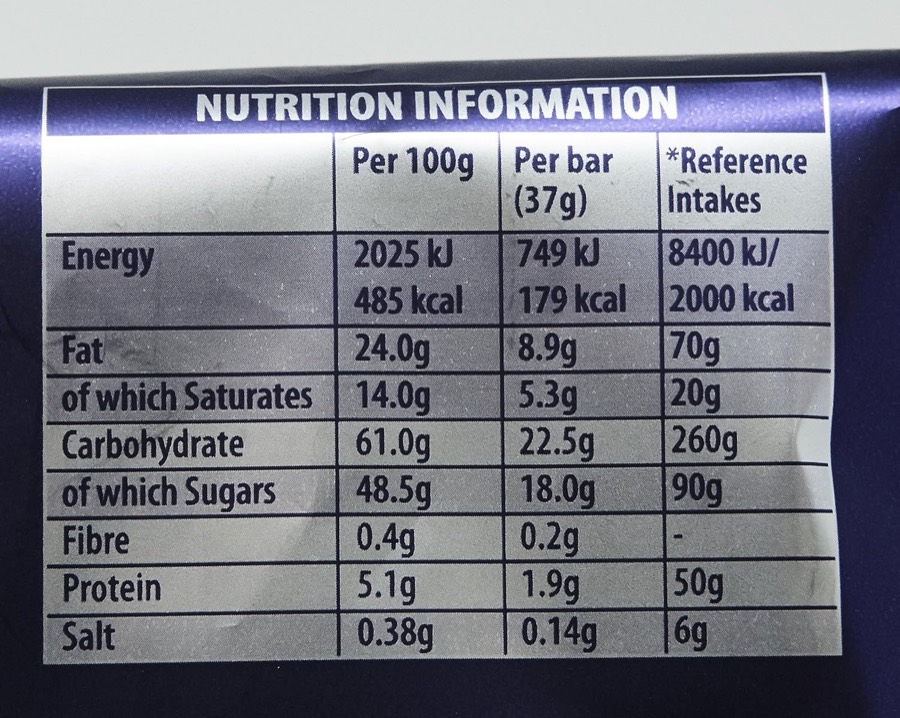 CADBURY Dairy Milk Caramel Multipack additional product photograph 2