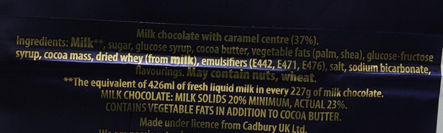 CADBURY Dairy Milk Caramel Multipack additional product photograph 3