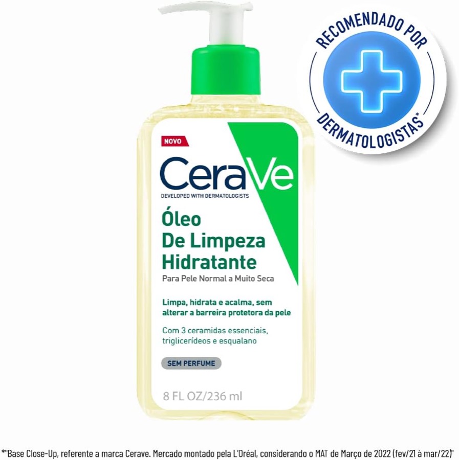 CERAVE Hydrating Foaming Oil Cleanser additional product photograph 3