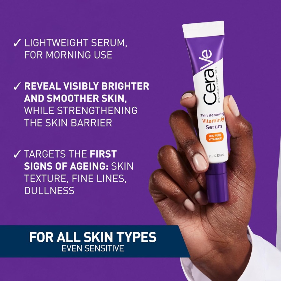 CERAVE Skin Renewing Vitamin C Serum additional product photograph 3