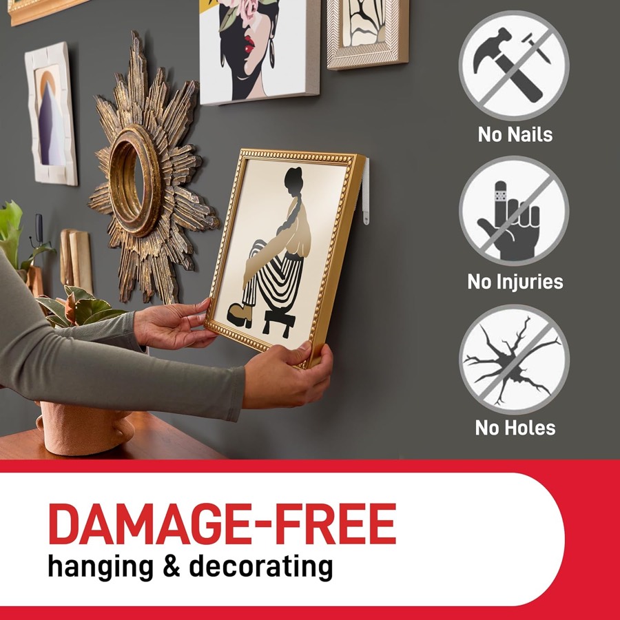 COMMAND Large Picture Hanging Strips additional product photograph 2