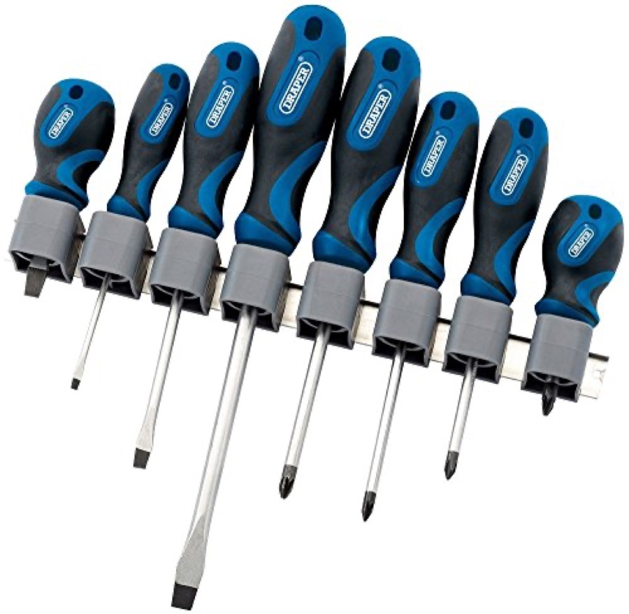 DRAPER Soft-Grip Screwdriver Set additional product photograph 3