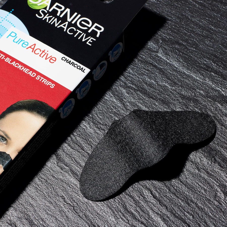 GARNIER Pure Active Charcoal Nose Strips additional product photograph 2