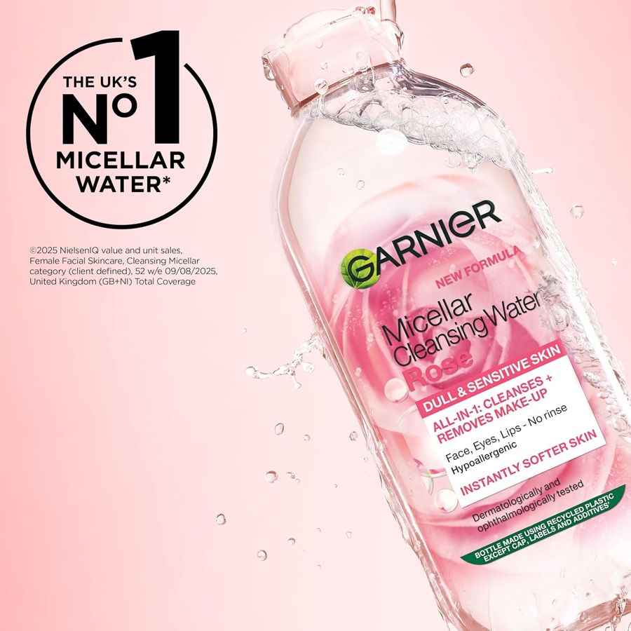 GARNIER Micellar Rose Cleansing Water additional product photograph 2
