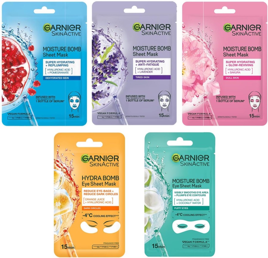 GARNIER Sheet Mask Discovery Collection additional product photograph 2