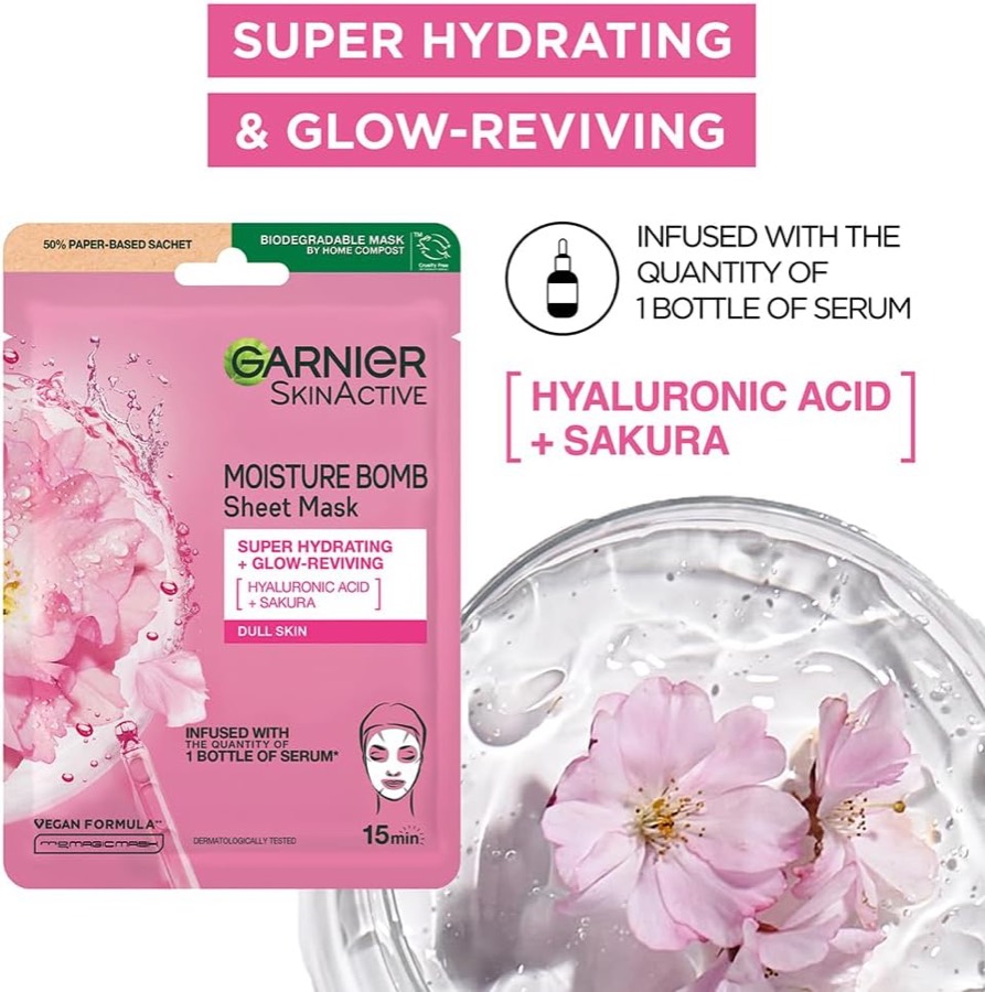 GARNIER Sheet Mask Discovery Collection additional product photograph 3