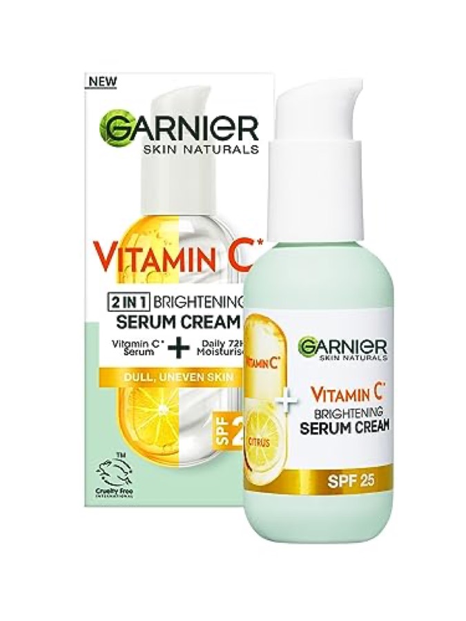 GARNIER Vitamin C Serum Cream SPF 25 additional product photograph 3