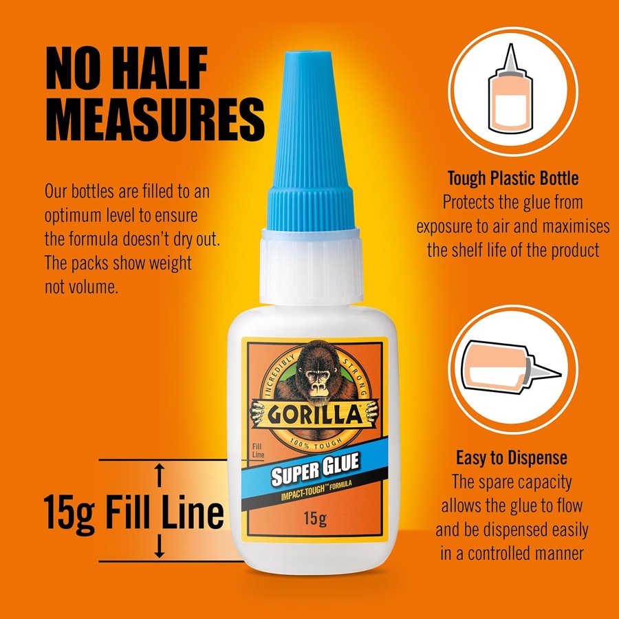GORILLA All Purpose Super Glue additional product photograph 2