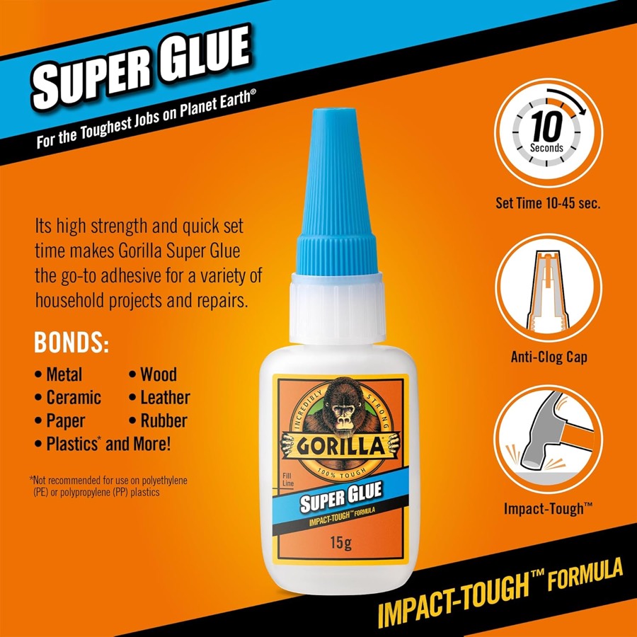 GORILLA All Purpose Super Glue additional product photograph 3