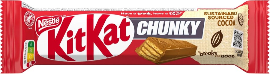 KITKAT Chunky Milk Chocolate Bars additional product photograph 2