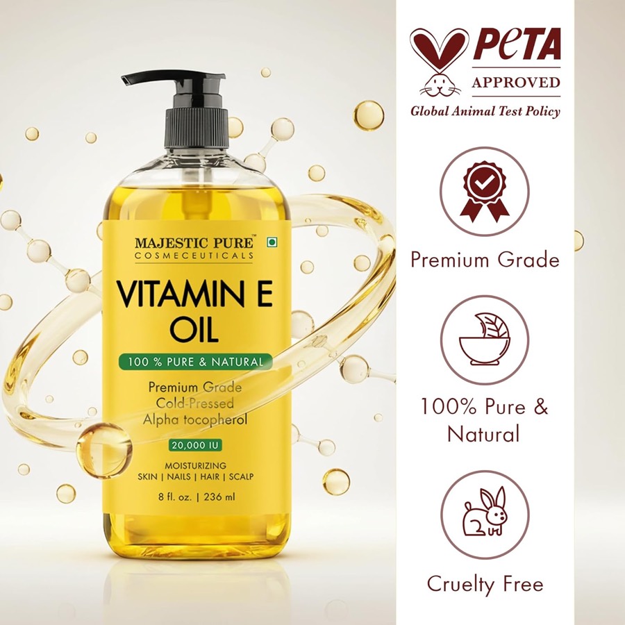 MAJESTIC PURE 100% Pure Vitamin E Oil additional product photograph 2