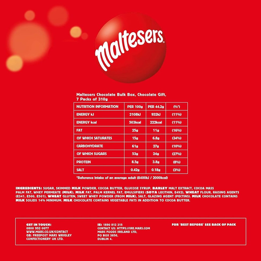 MALTESERS Maltesers Chocolate Collection additional product photograph 3