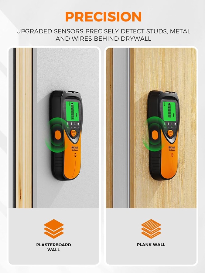MECURATE Wall Scanner Stud Finder additional product photograph 3
