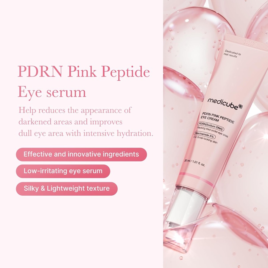 MEDICUBE PDRN Pink Peptide Eye Serum additional product photograph 2