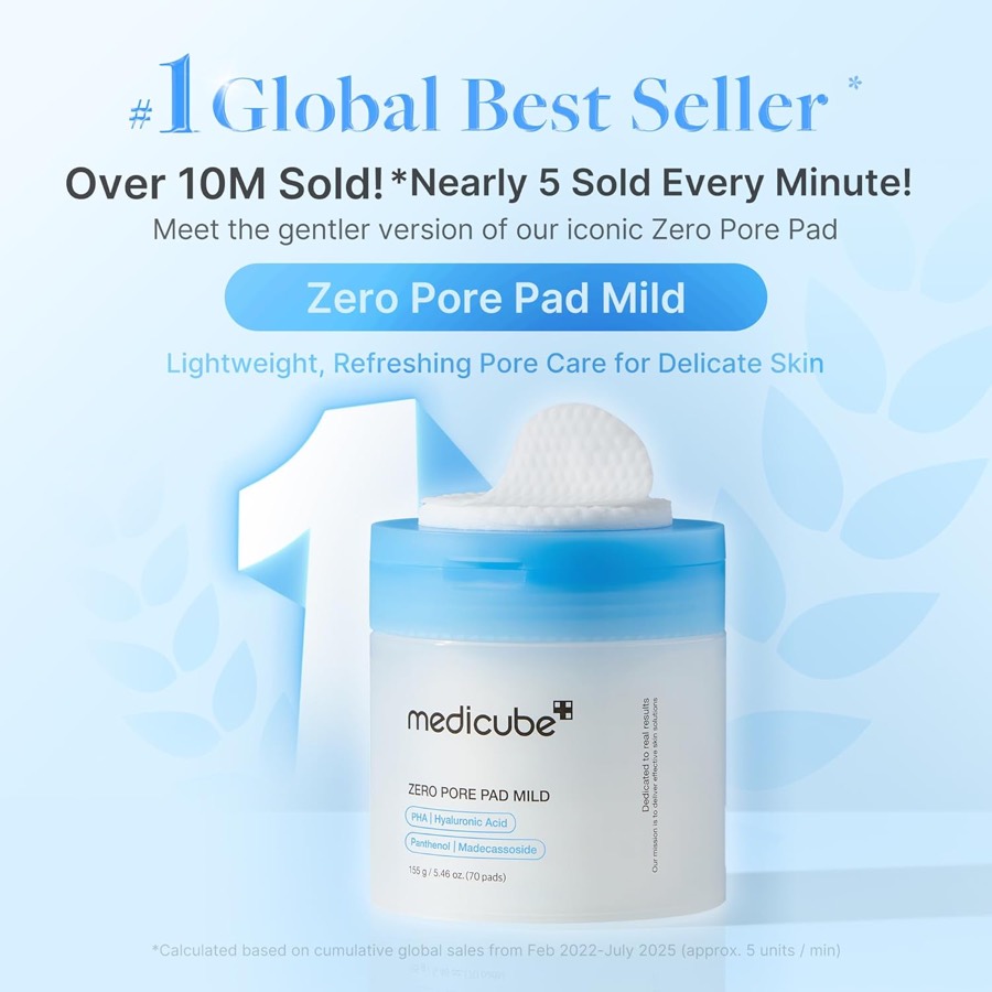 MEDICUBE Zero Pore Pad Mild 2.0 additional product photograph 2