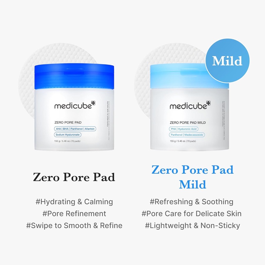 MEDICUBE Zero Pore Pad Mild 2.0 additional product photograph 3