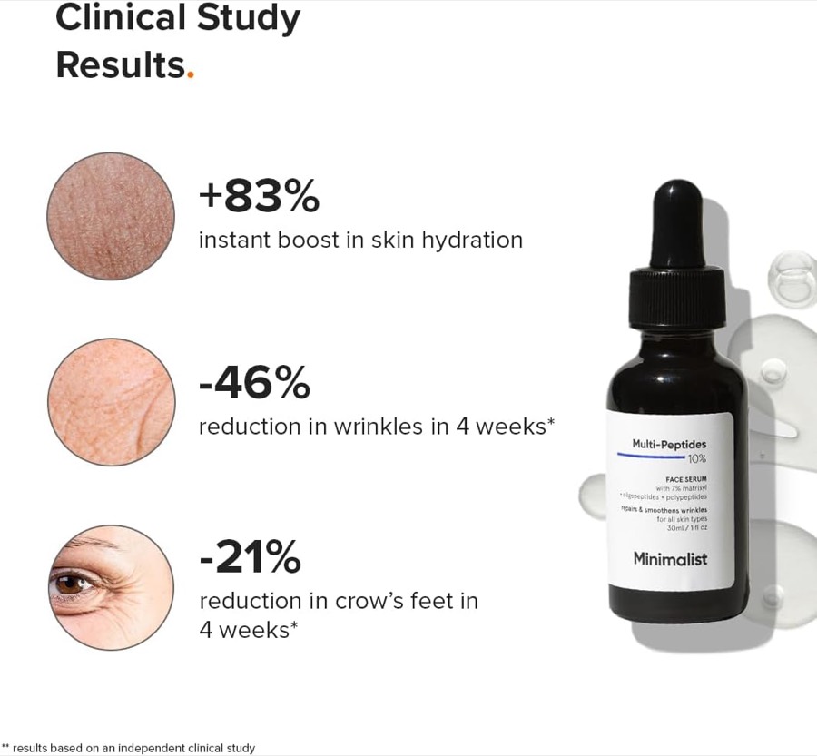 MINIMALIST Multi-Peptide Night Face Serum additional product photograph 3