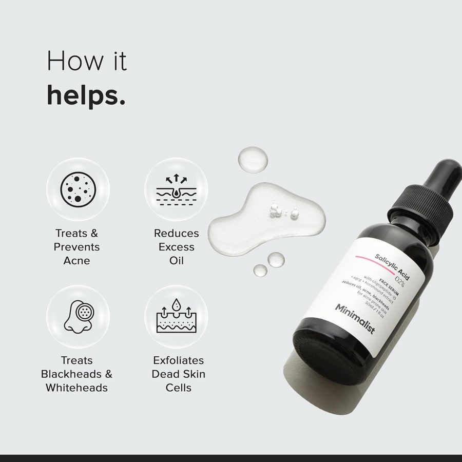 MINIMALIST 2% Salicylic Acid Serum additional product photograph 3