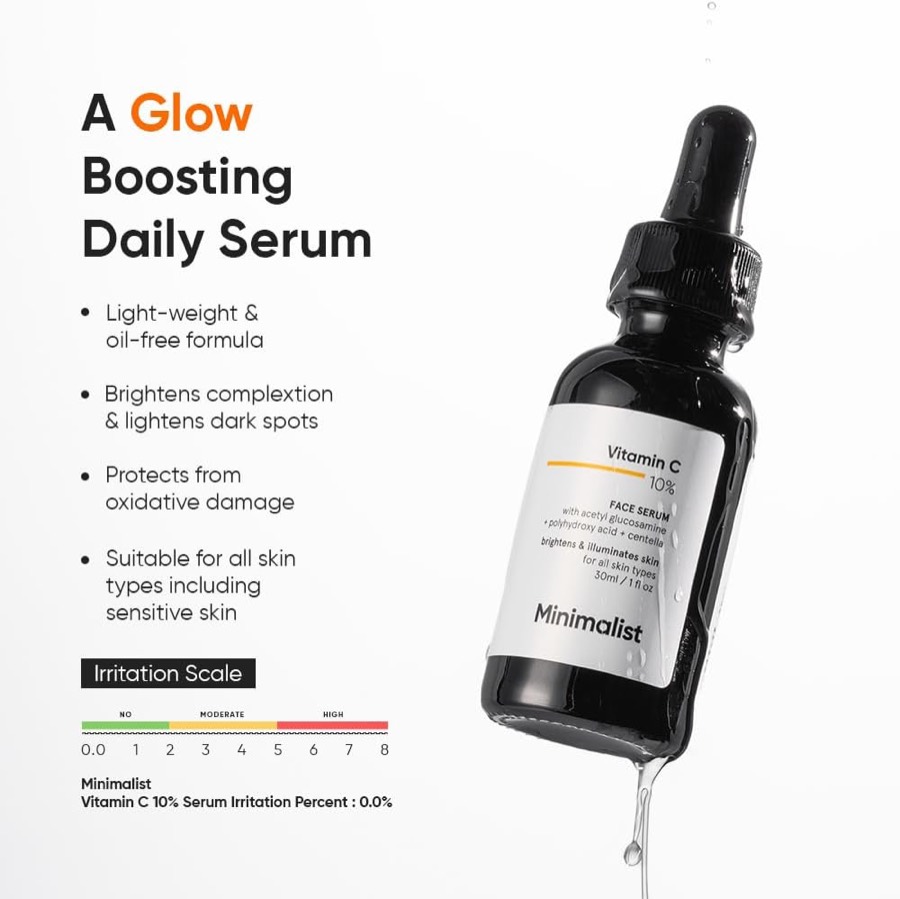 MINIMALIST 10% Vitamin C Face Serum additional product photograph 3