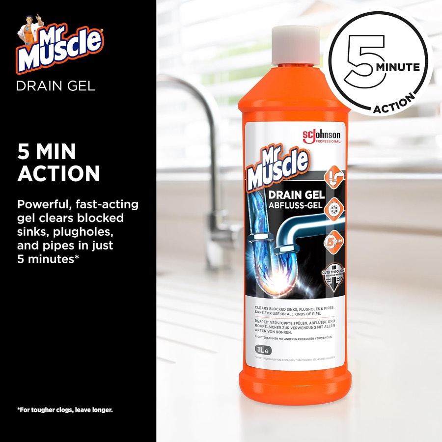 MR MUSCLE Drain Gel additional product photograph 2