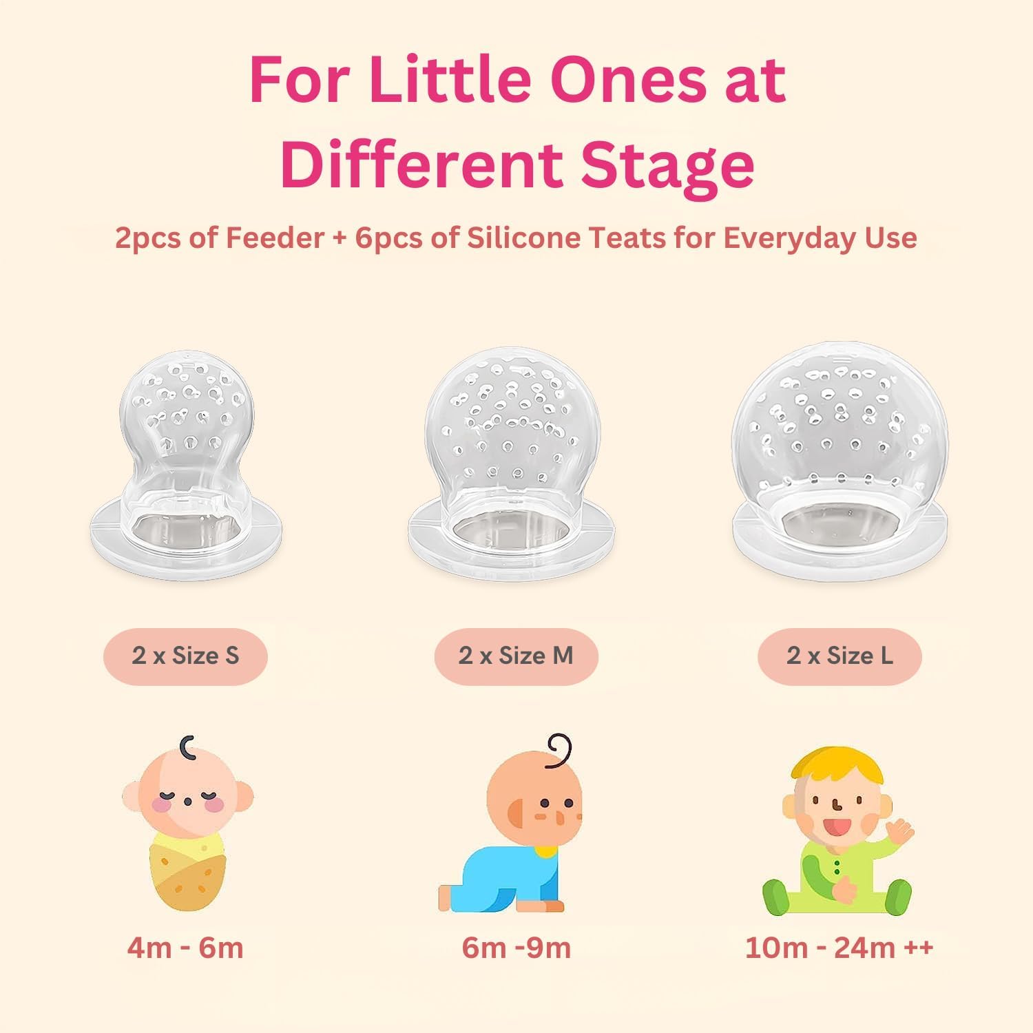 NATUREBOND Baby Food & Fruit Feeder Set additional product photograph 3