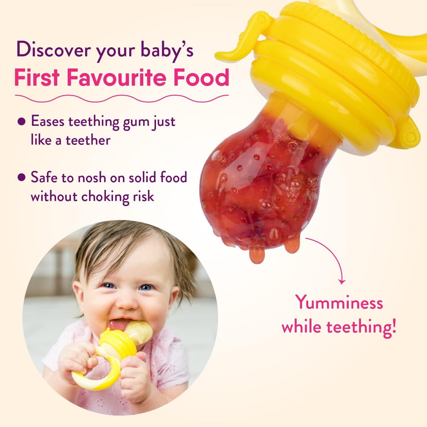 NATUREBOND Baby Food & Fruit Feeder Set additional product photograph 4