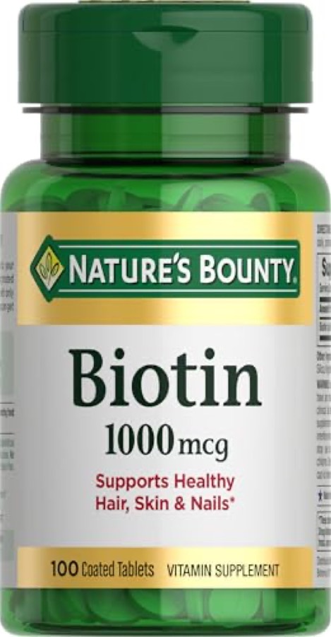 NATURE’S BOUNTY Biotin 1000µg additional product photograph 2
