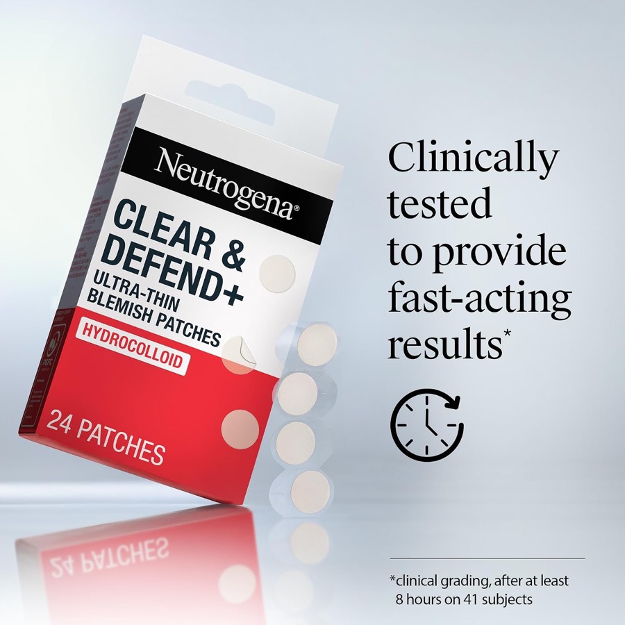 NEUTROGENA Clear & Defend Ultra-Thin Blemish Patches additional product photograph 3