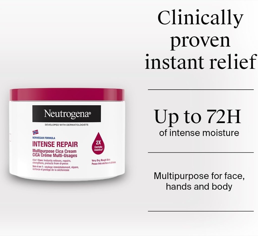 NEUTROGENA Norwegian Formula Intense Repair Cica Cream additional product photograph 3