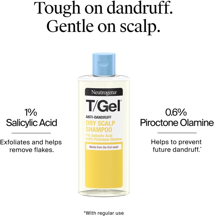 NEUTROGENA T/GEL Dry Hair Anti-Dandruff Shampoo additional product photograph 3