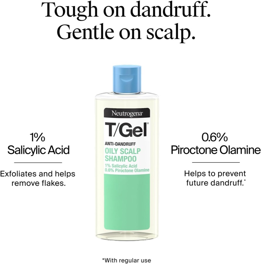 NEUTROGENA T/GEL Oily Scalp Anti-Dandruff Shampoo additional product photograph 3