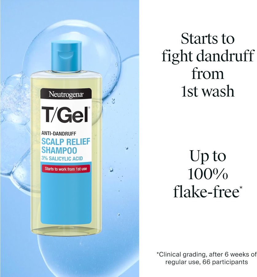 NEUTROGENA T/GEL Scalp Relief Anti-Dandruff Shampoo additional product photograph 2