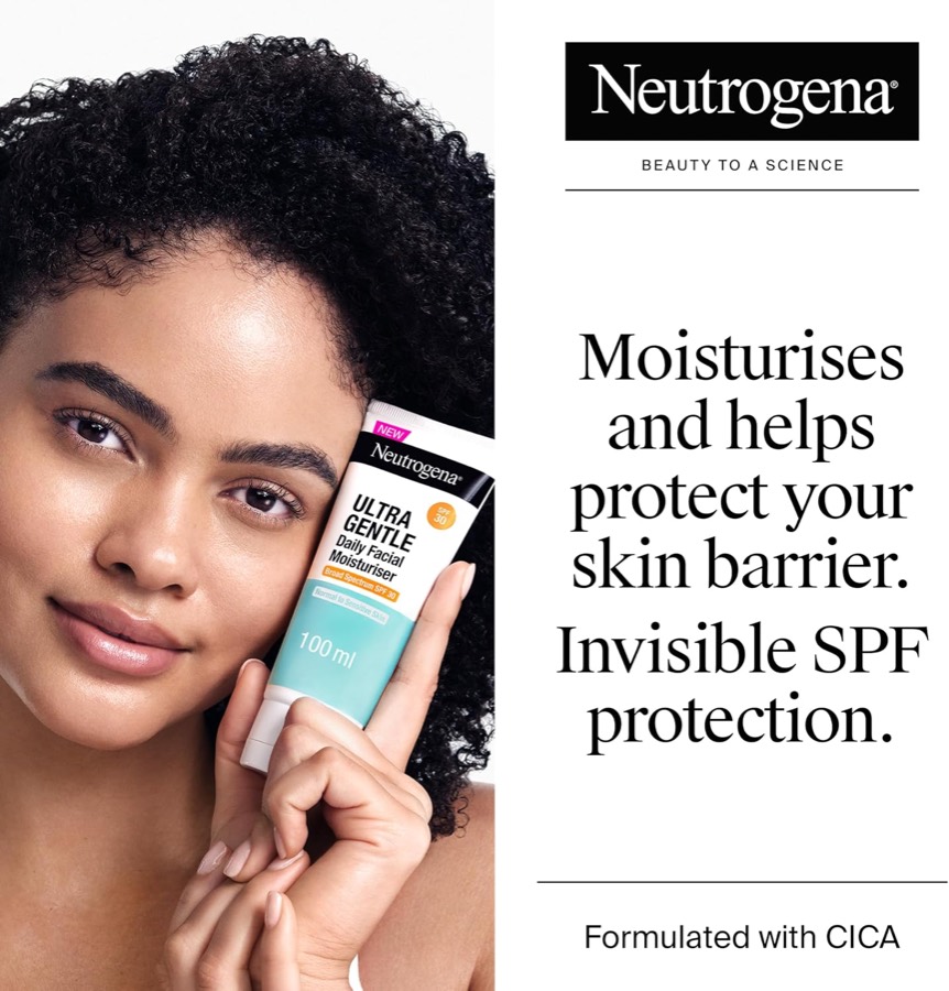 NEUTROGENA Ultra Gentle Daily Moisturiser SPF 30 additional product photograph 3