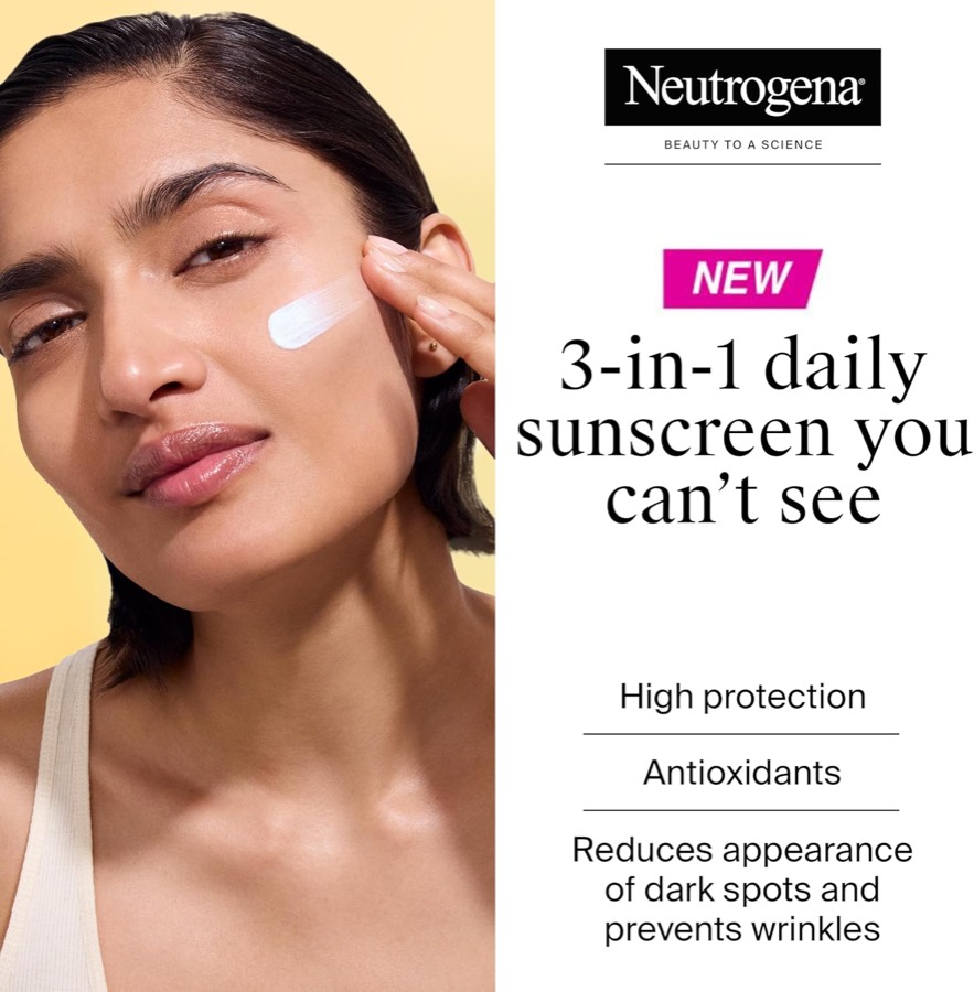 NEUTROGENA Ultra Sheer Age Shield Fluid SPF 50 additional product photograph 2