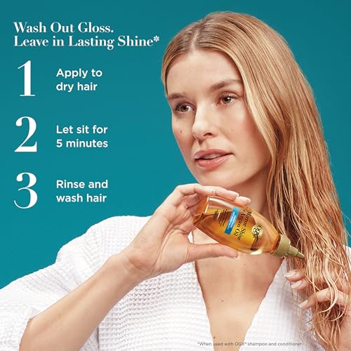 OGX Mirror Shine + Argan Oil Pre-Wash Hair Gloss additional product photograph 4