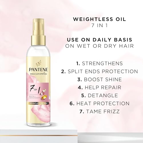 PANTENE 7-in-1 Weightless Hair Oil Mist additional product photograph 3