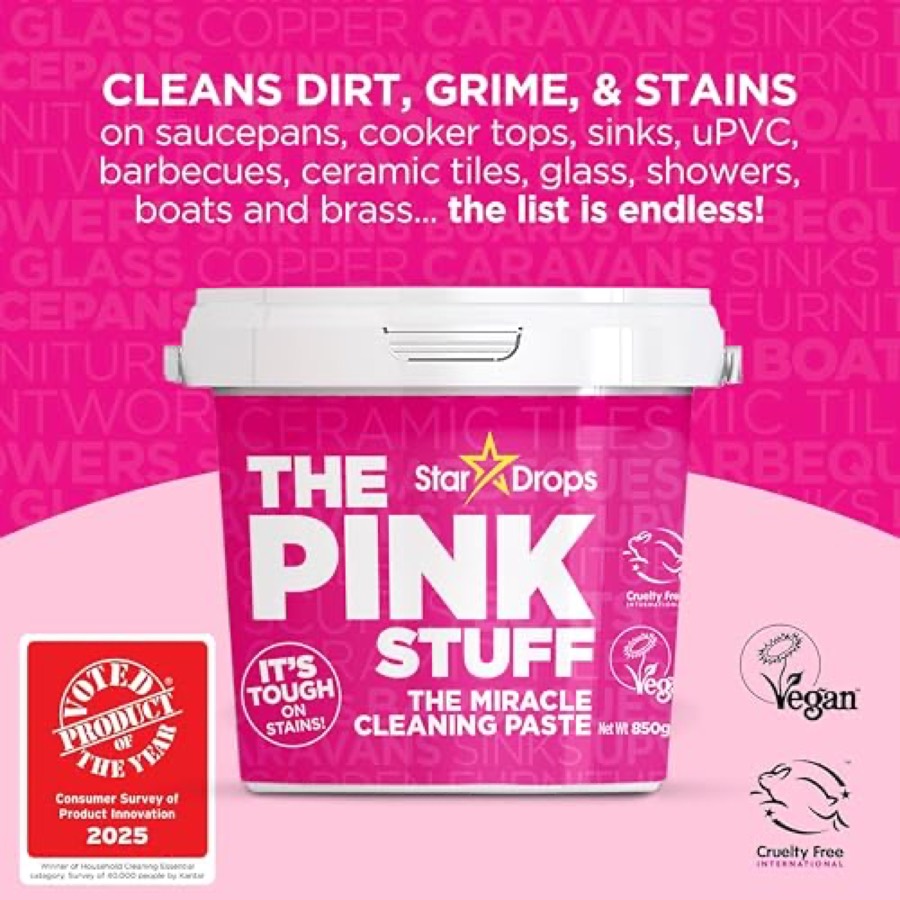 THE PINK STUFF Miracle Cleaning Paste additional product photograph 3