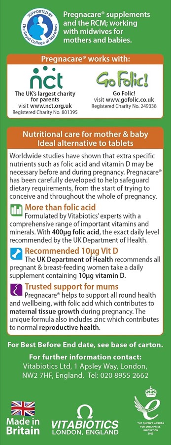 PREGNACARE Pregnacare Original Liquid additional product photograph 3