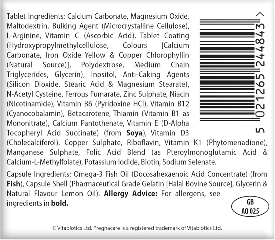 PREGNACARE Pregnacare Max additional product photograph 3