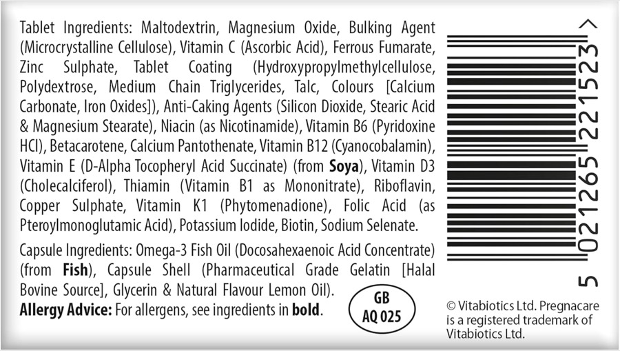 PREGNACARE Pregnacare Plus additional product photograph 3