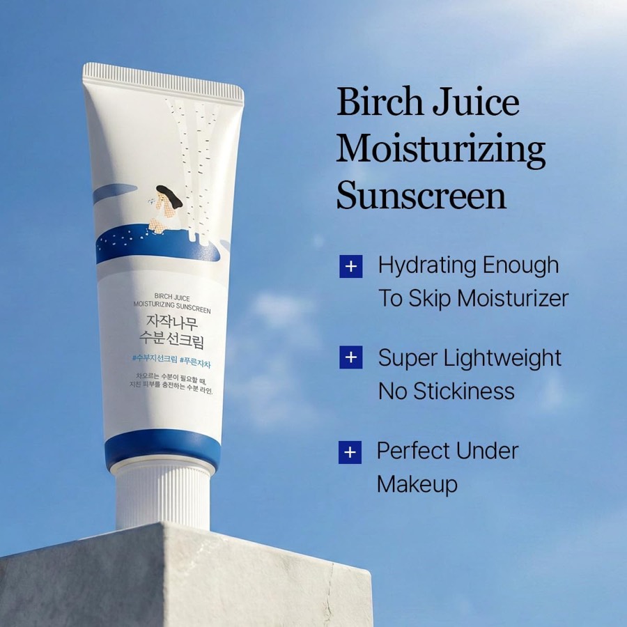 ROUND LAB Birch Juice Moisturizing Sunscreen SPF 50 additional product photograph 3