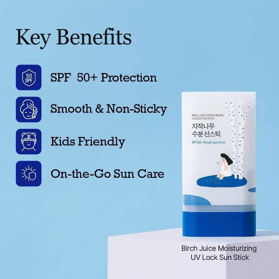 ROUND LAB Birch Juice Moisturizing Sun Stick SPF 50+ additional product photograph 2